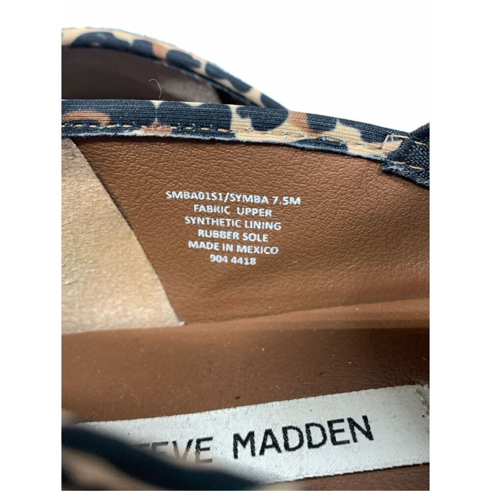 Steve Madden Leopard Print Symba Slip On Shoe Siz… - image 4